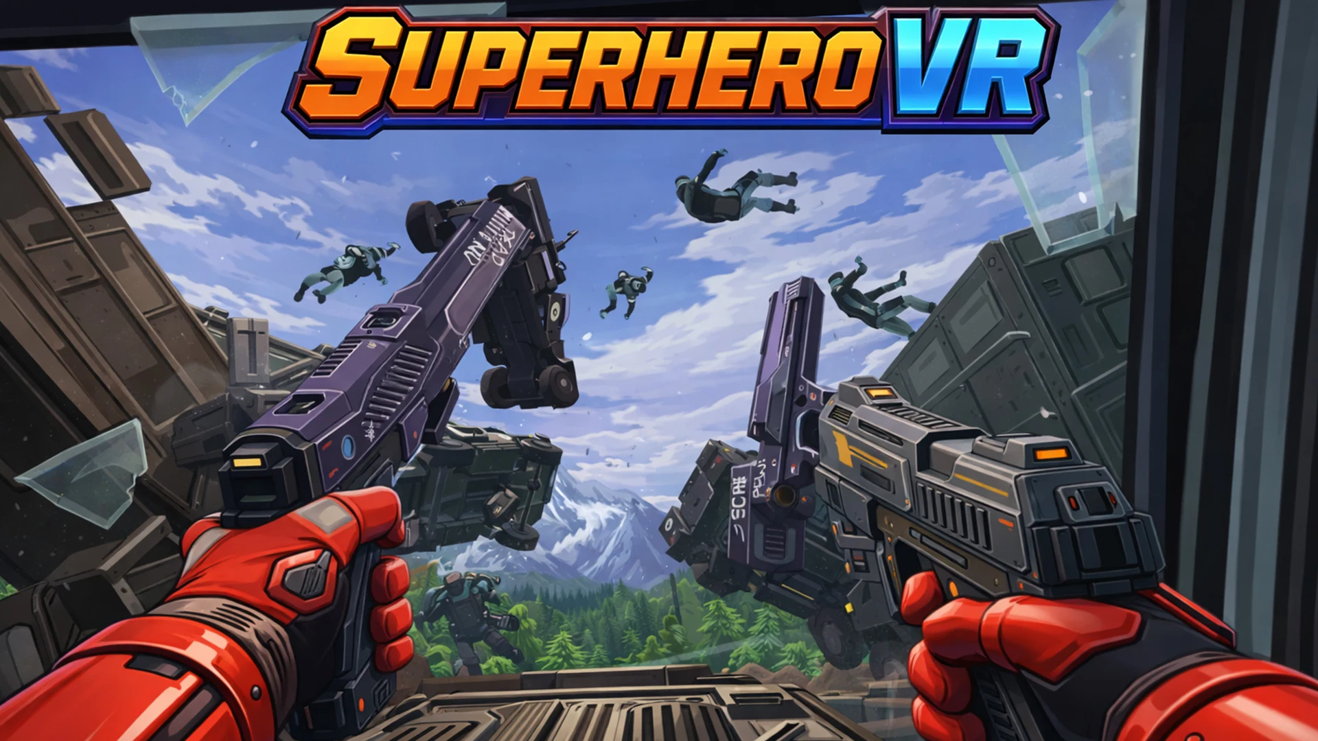 Superhero VR: Shoot & Fight 3D screenshot