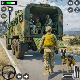 أيقونة US Army Truck Sim Vehicles